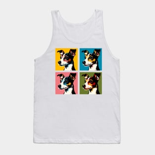 Rat Terrier Pop Art - Dog Lover Gifts Tank Top